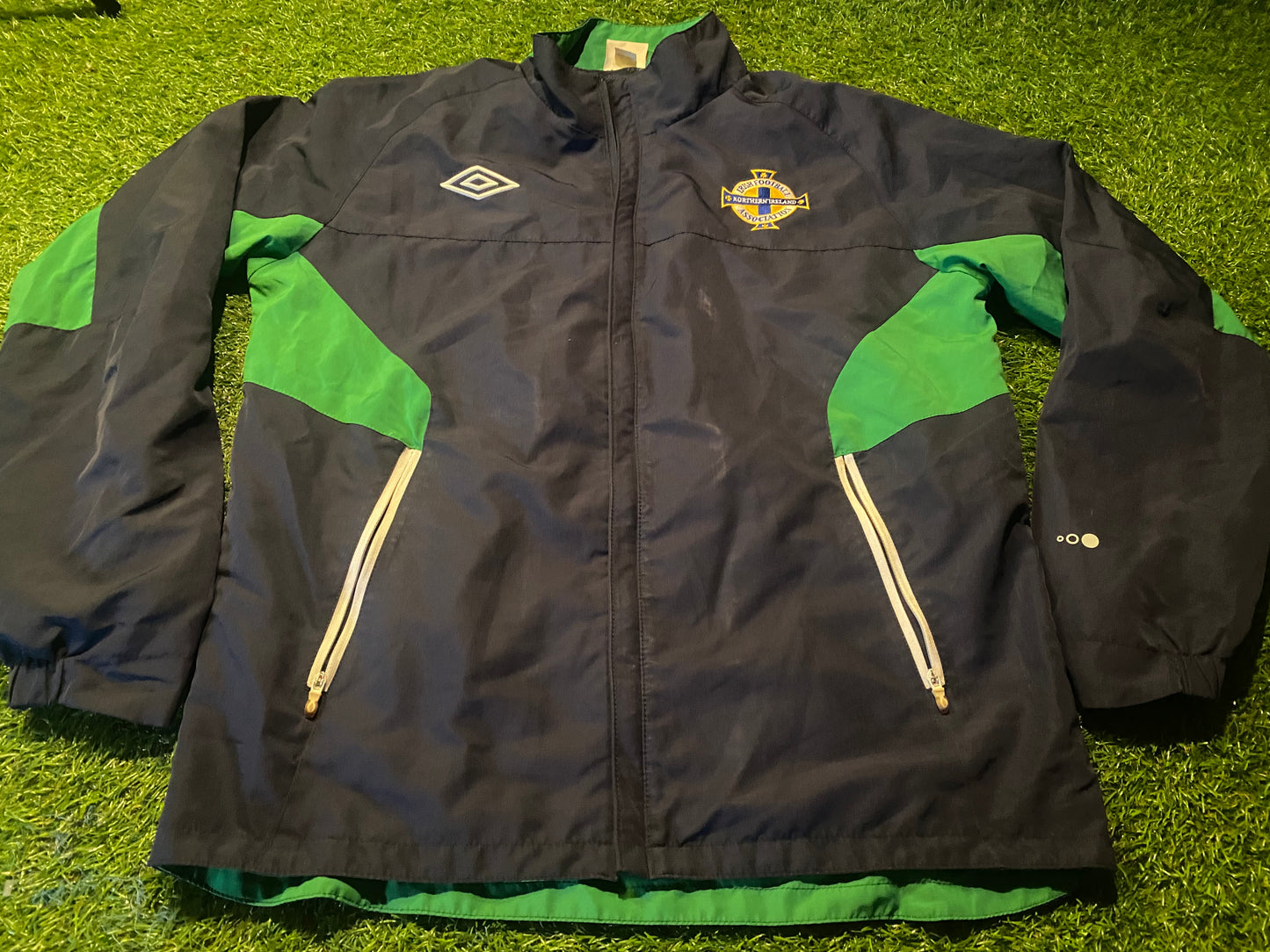 Northern Ireland Football Ulster GAWA Medium Mans Adidas Breathable Lined Tracksuit Top