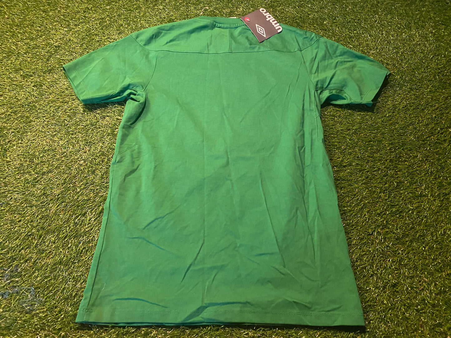 Northern Ireland Football Ulster GAWA Small Mans New BNWT Umbro Cotton T Shirt
