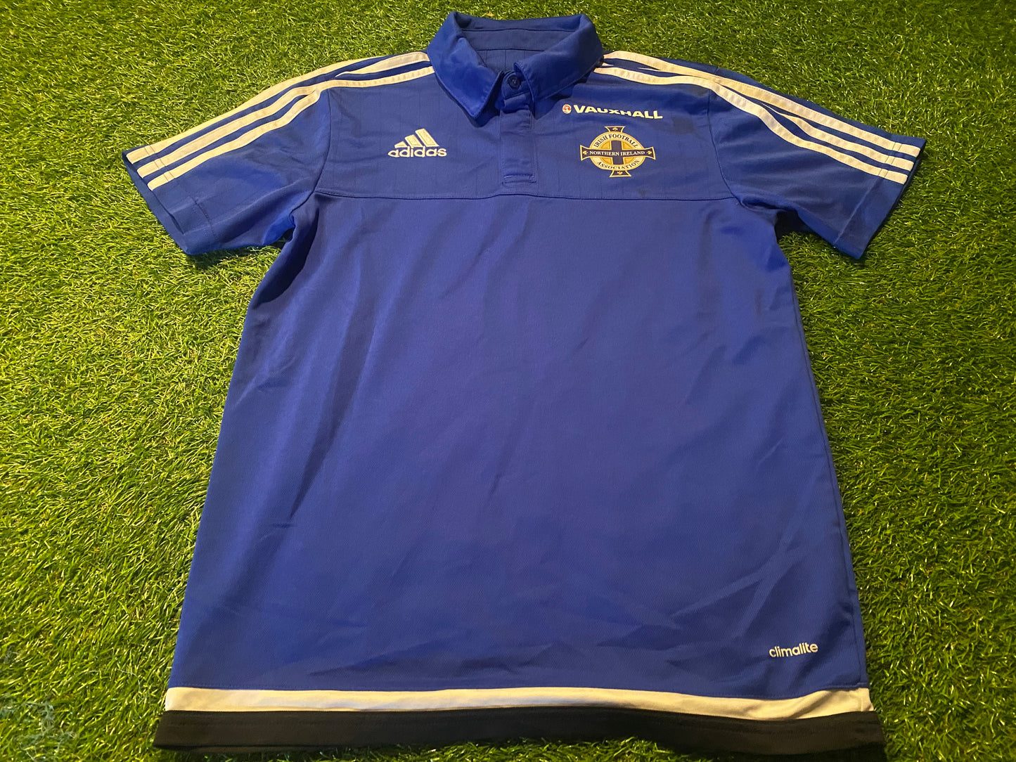 Northern Ireland Football Ulster GAWA Small Mans Adidas Made Polo Top