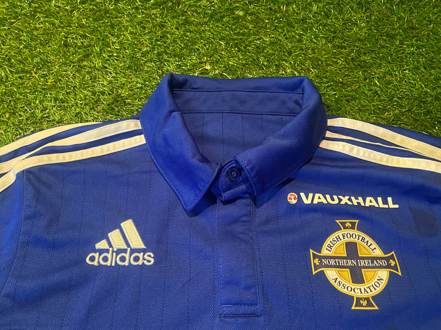 Northern Ireland Football Ulster GAWA Small Mans Adidas Made Polo Top