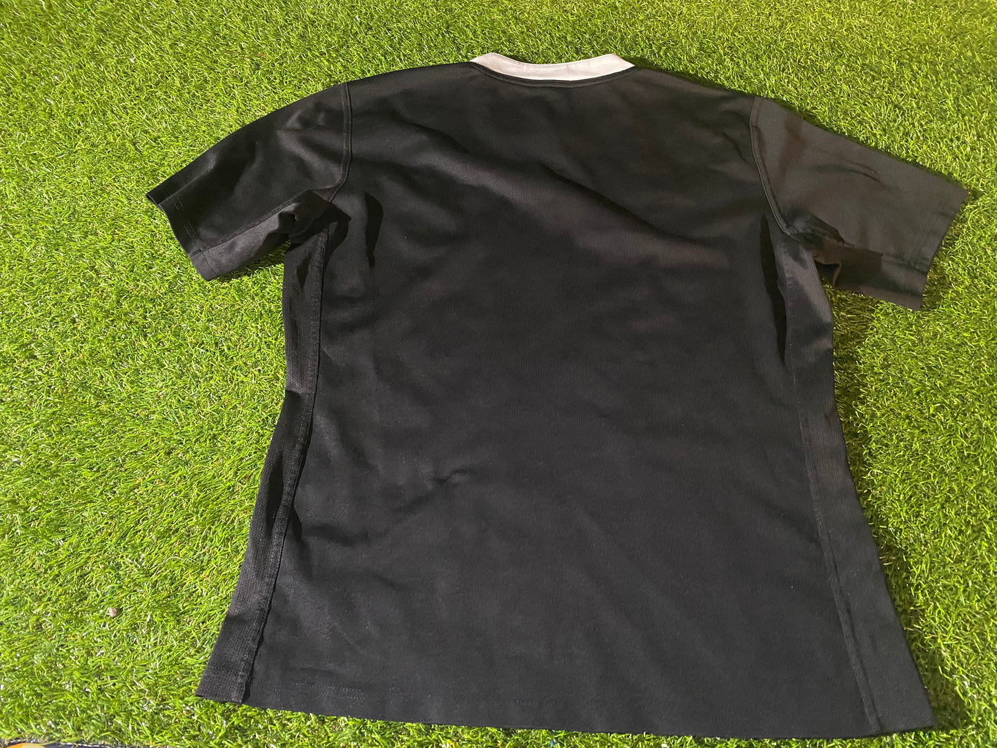 New Zealand All Blacks Rugby Union Football Large Mans Adidas Home Jersey