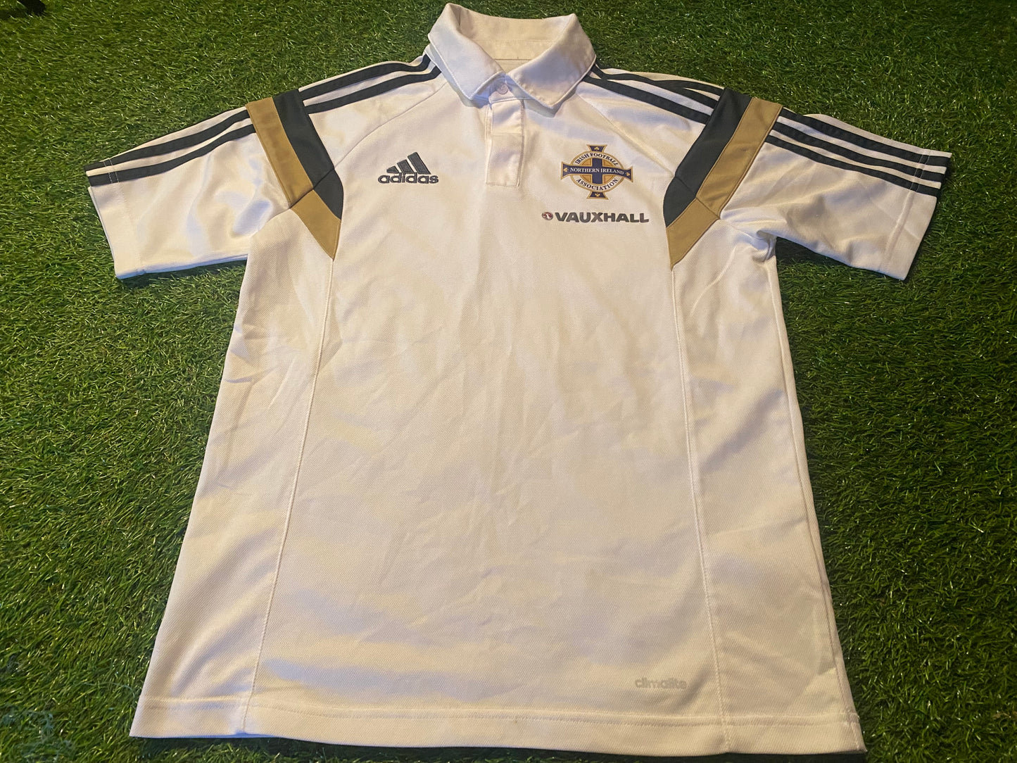 Northern Ireland Football Ulster GAWA Small Mans Adidas Made Polo Top