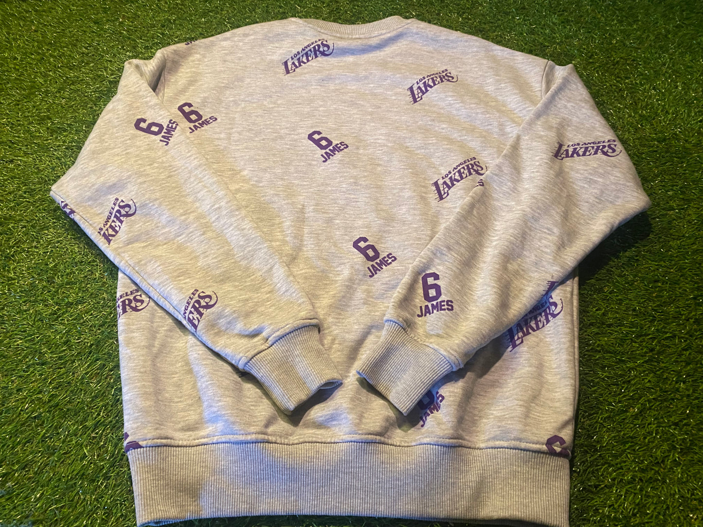 LA Lakers Los Angeles USA NBA Basketball Small Mans LeBron James no6 Sweater