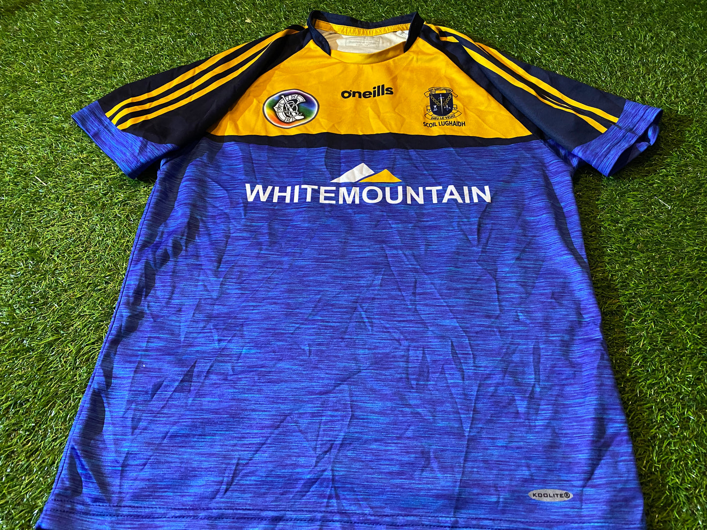 St Louis School Ballymena GAA Gaelic Football Ireland Large Mans Tight Fit Players Jersey