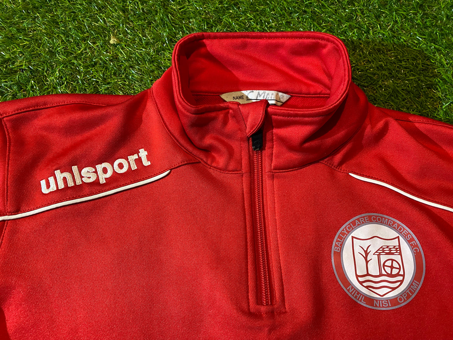Ballyclare Comrades Northern Ireland Football Small Mans Single Layered Training Top