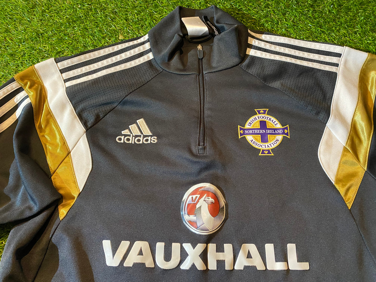 Northern Ireland Football Ulster GAWA Medium Mans Adidas Made Sweater /Over Top / Jersey