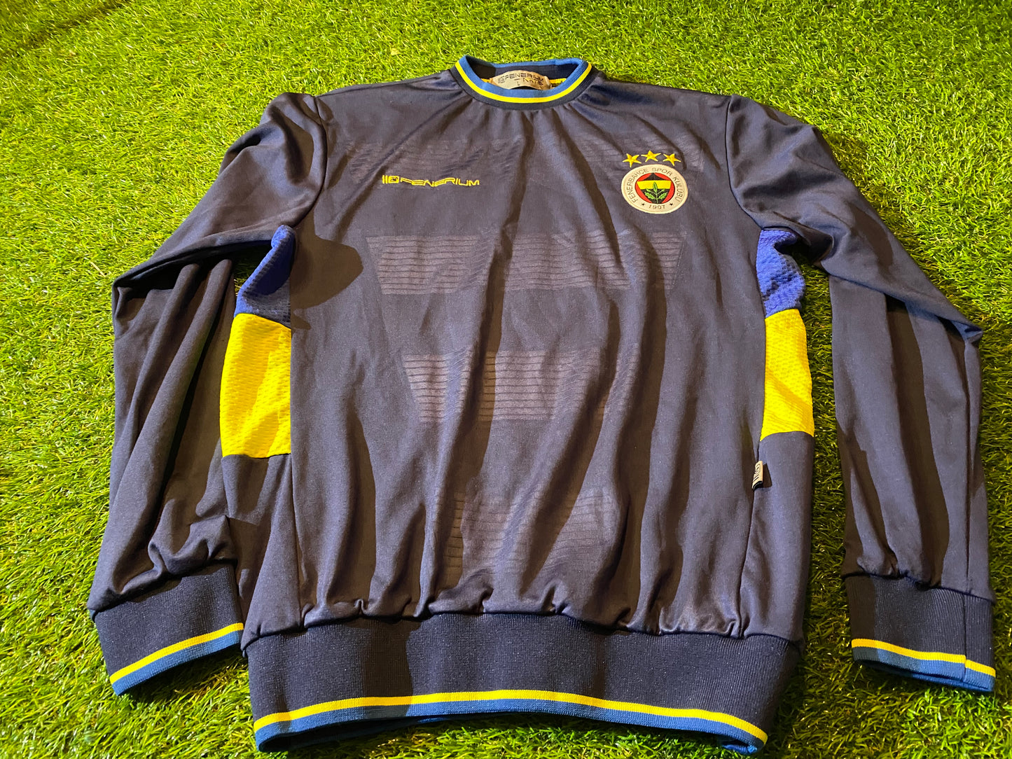 Fenerbahce Turkey Turkish Soccer Football Large Mans Elasticated Type Sweater