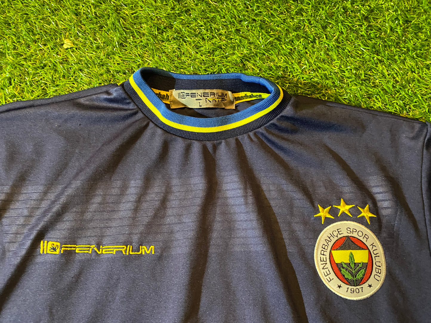 Fenerbahce Turkey Turkish Soccer Football Large Mans Elasticated Type Sweater
