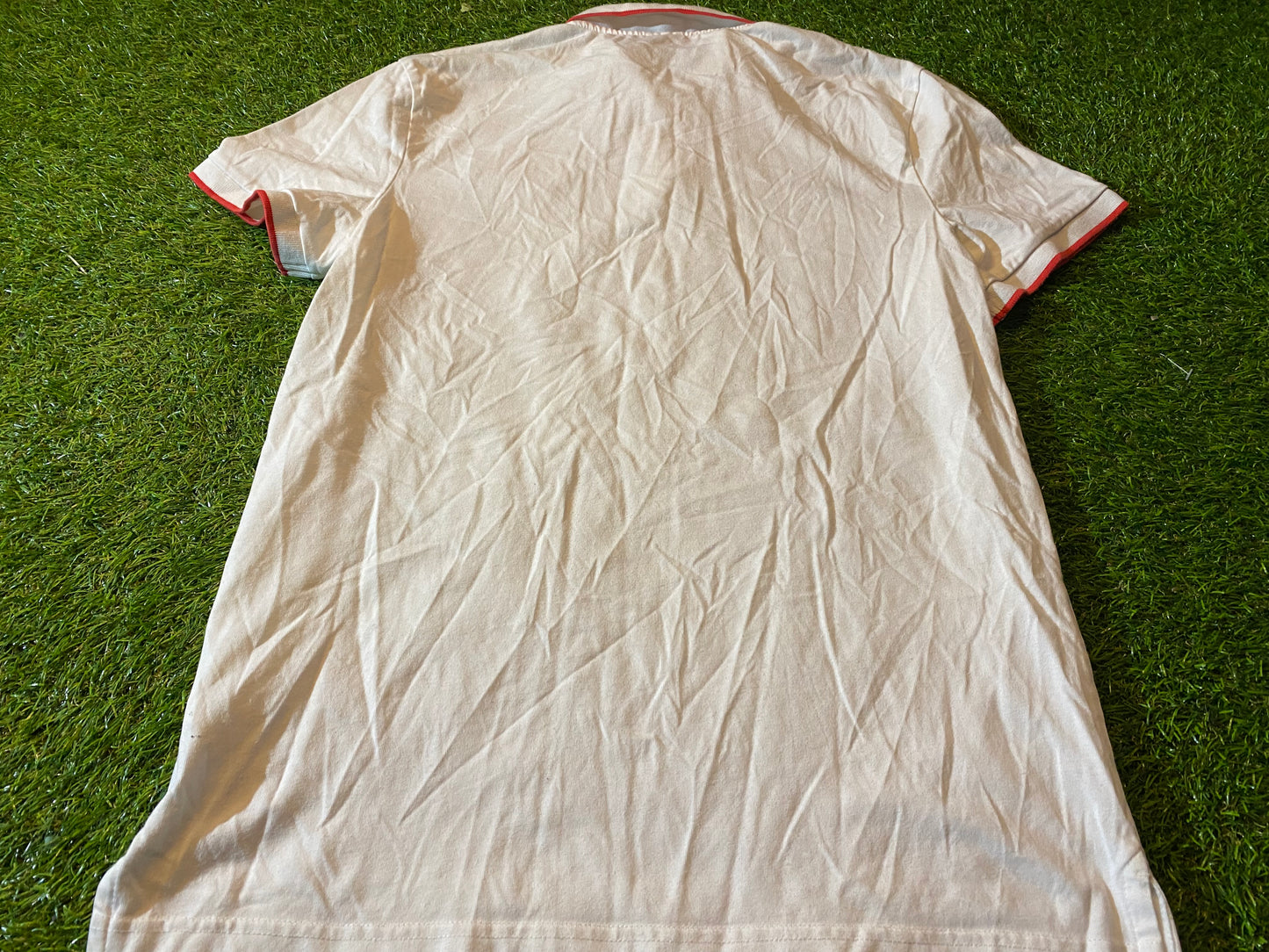 Manchester United England Football Soccer EPL Medium Mans Cotton Polo Jersey / Top