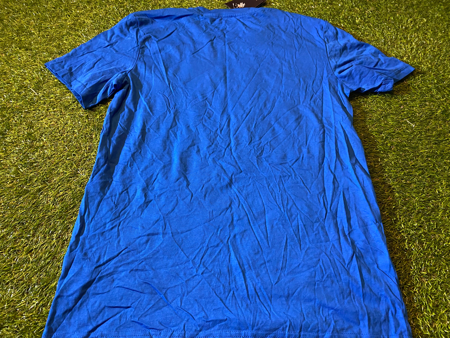 Glasgow Rangers Scotland Football Medium Mans NEW BNWT 55 Titles Cotton T Shirt