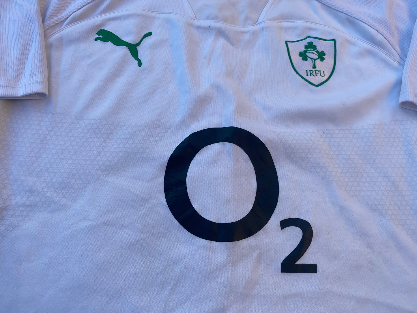 Ireland IRFU Eire Irish Rugby Union Football XXXL 3XL Mans Puma Made Away Jersey