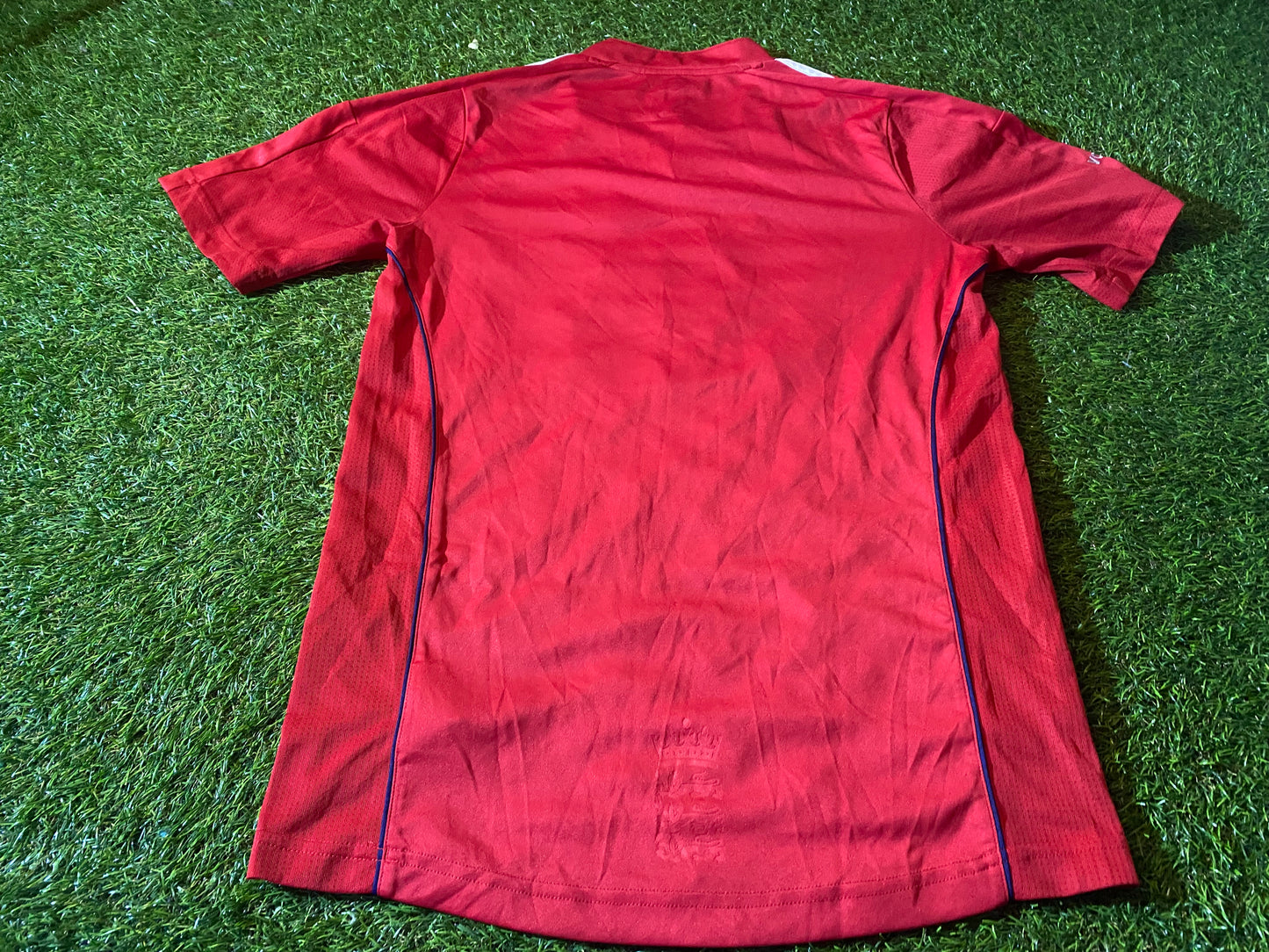 England English The Ashes Test Cricket Small Mans Adidas Made Jersey