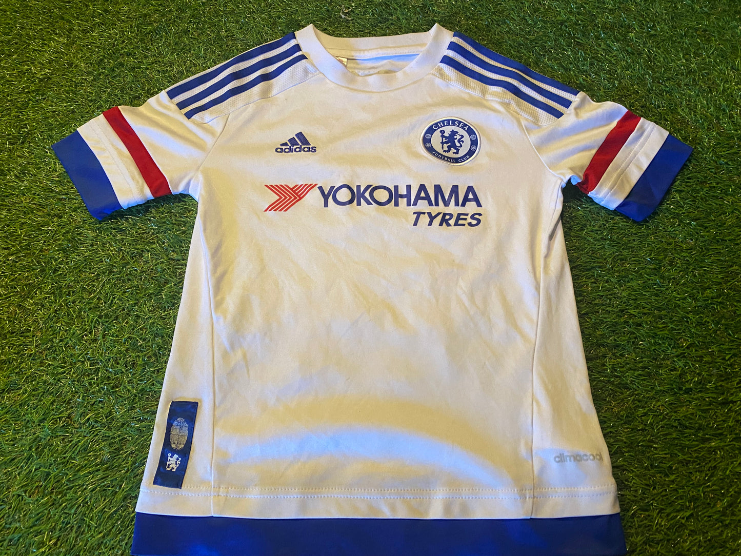 Chelsea FC England Football Small Boys 6-8 Year Old Adidas Made Away Jersey