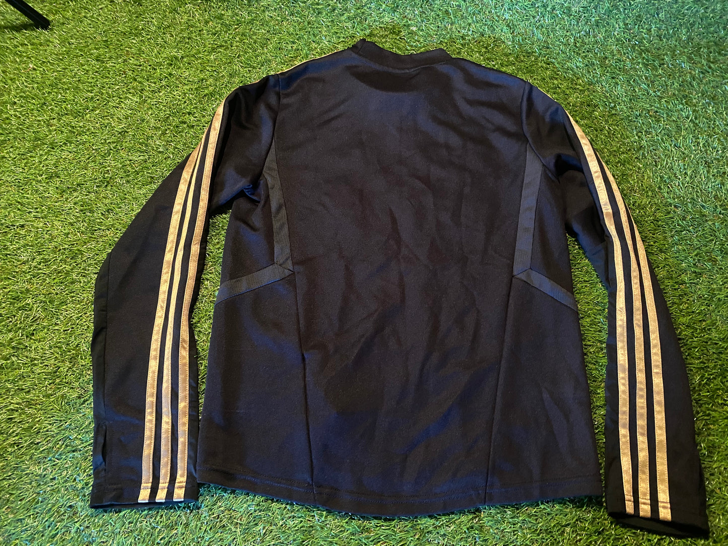 Real Madrid Spain Espana Football Large Boys 10-12 Year Old Adidas Sweater / Jersey