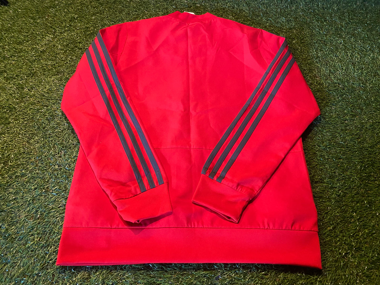 Bayern Munich German Germany Football Large Boys 11-12 Year Old Zip Up Tracksuit Top