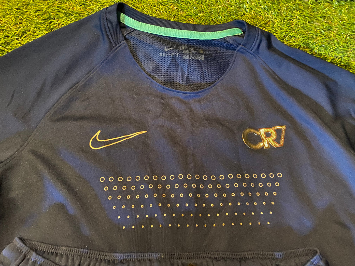 CR7 Ronaldo Portugal Soccer Football Nike Made Leisure Top & Bottoms