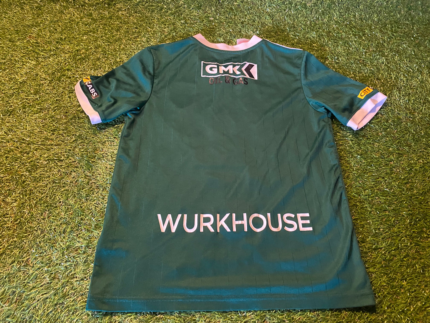 Derry City FC Northern Ireland Soccer Football Medium Boys 9-10 Year Old Adidas Jersey