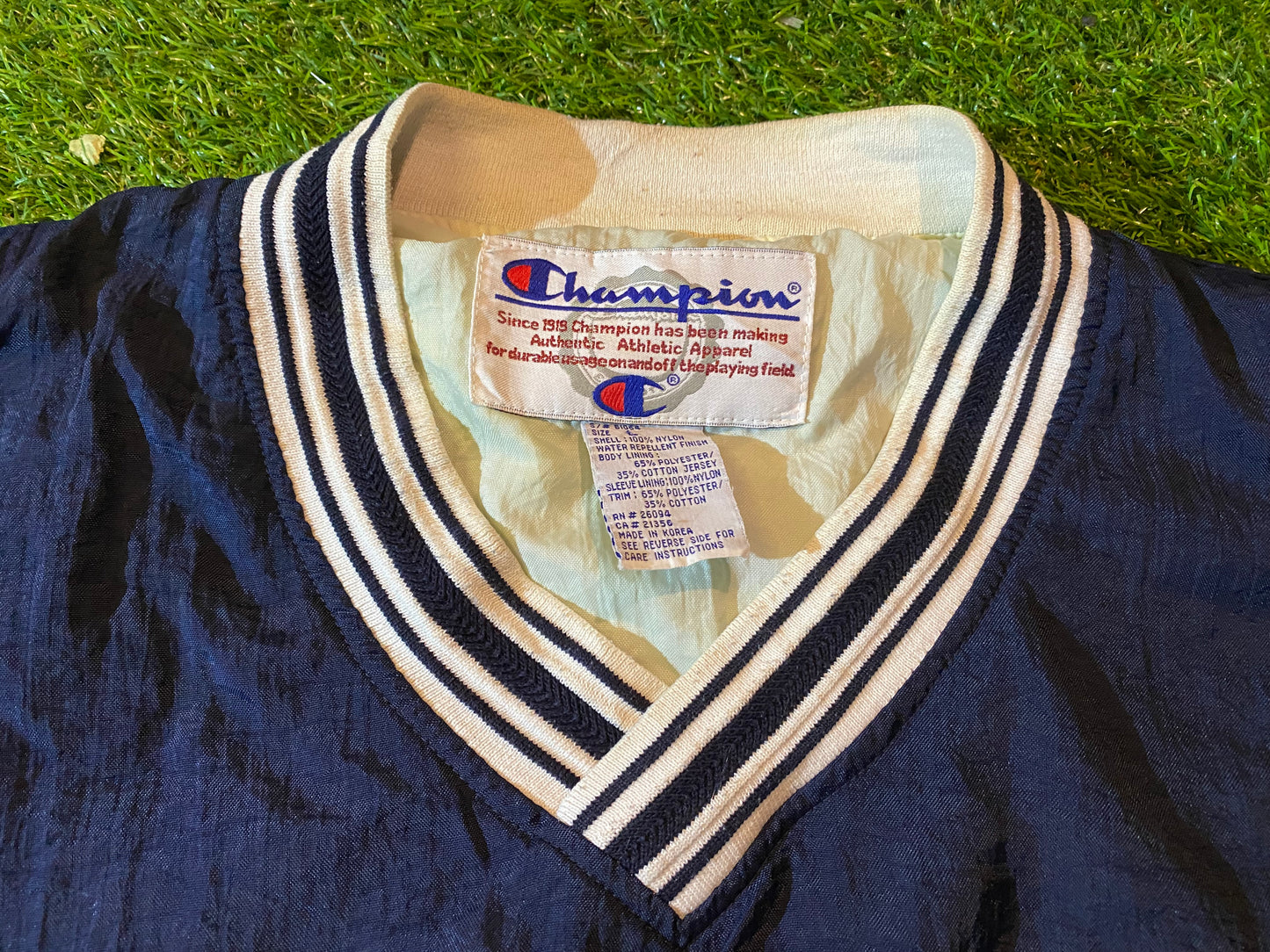 Vintage Champion Made Soft Cotton Lined Training Top Fit Large to Extra Large Mans Size