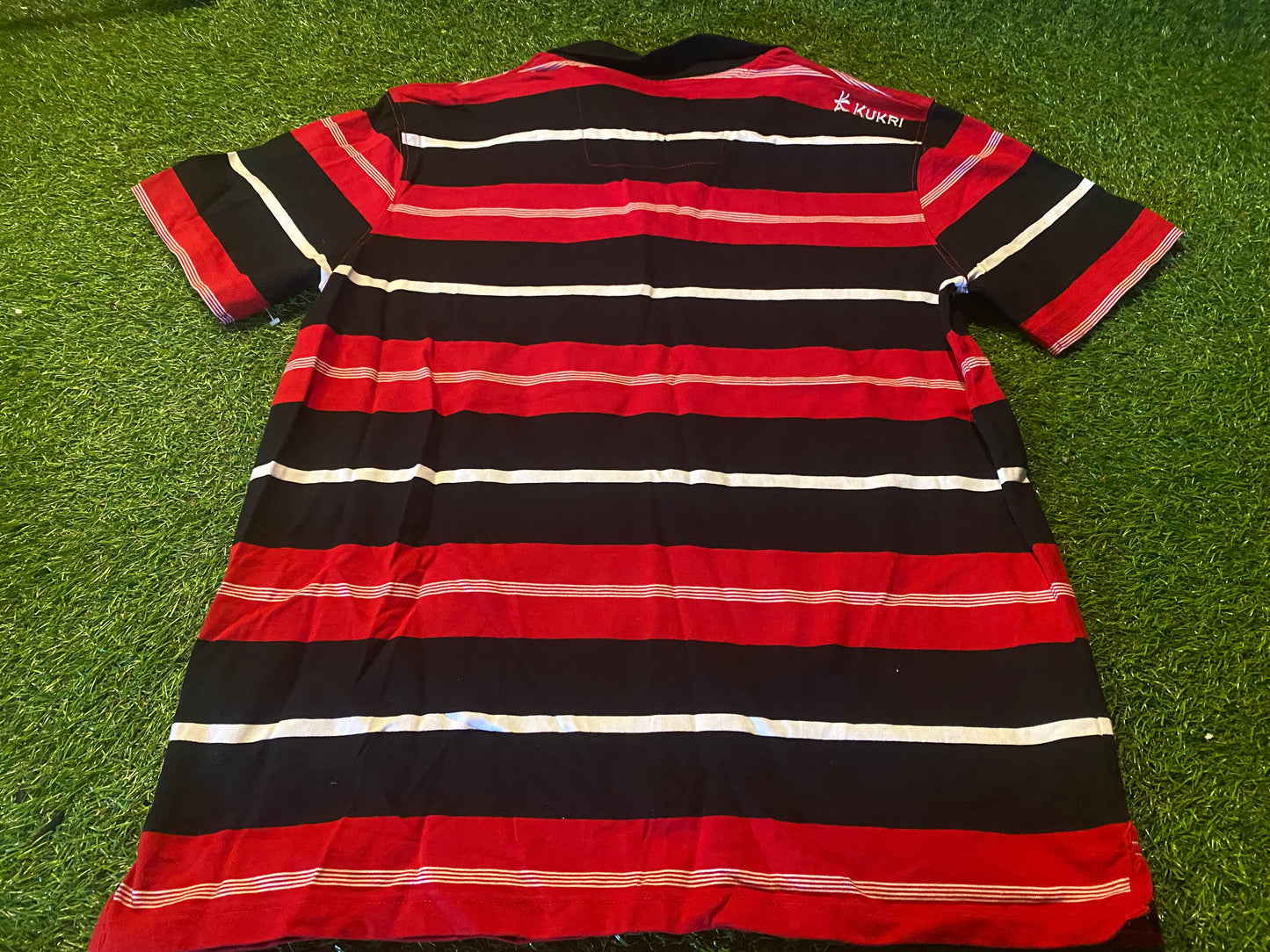 Ulster Northern Ireland Rugby Union Large Mans Heavier Kukri Made Polo Shirt / Jersey