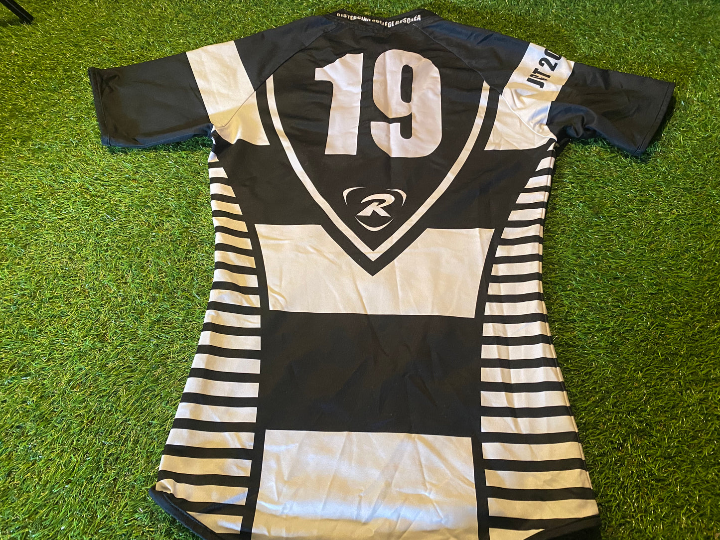 Cistercian College RFC Roscrea Co Tipperary Ireland Medium Mans Match Worn no19 Jersey