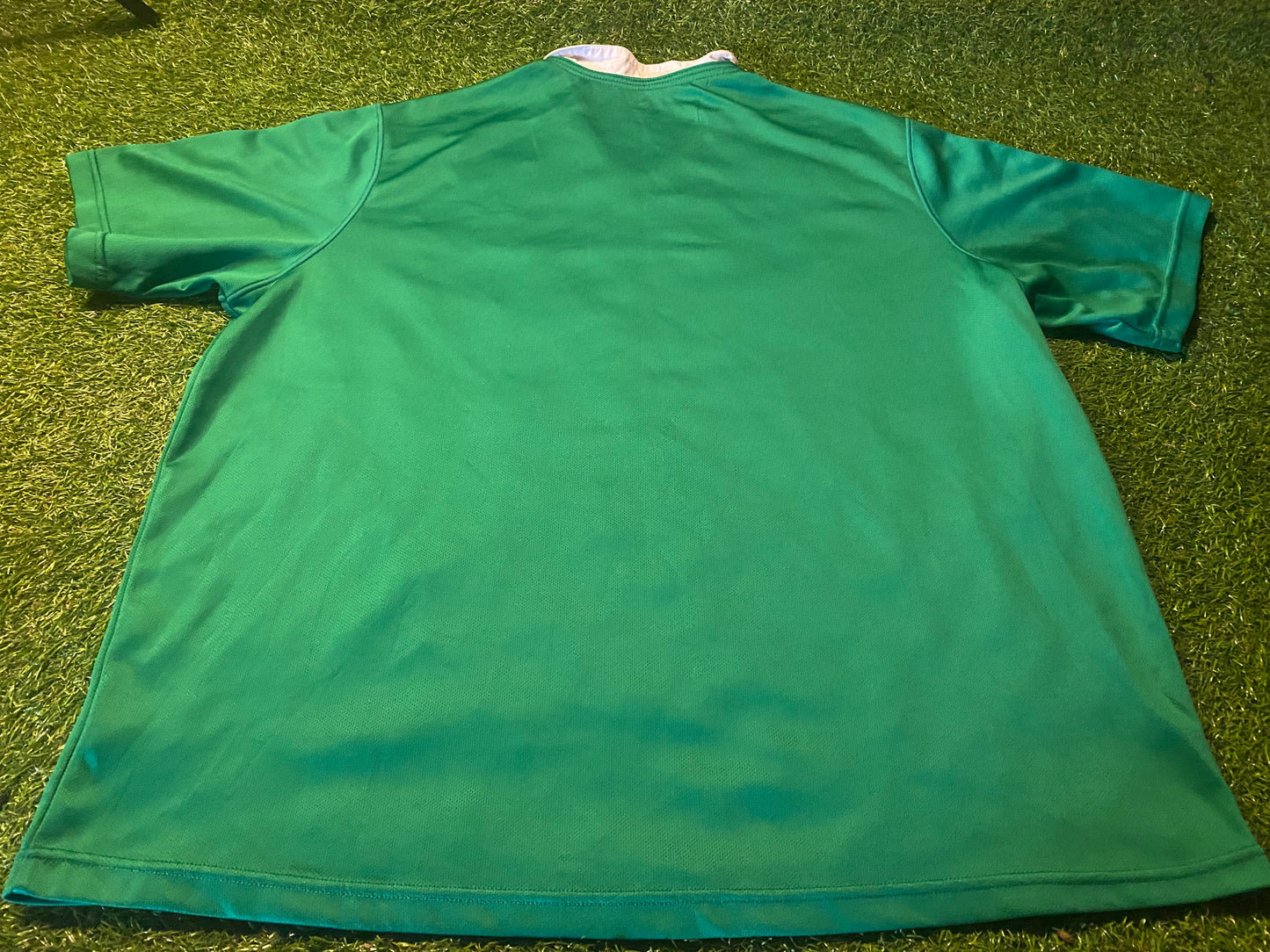 Ireland IRFU Eire Irish Rugby Union Rare Big XXXXL 4XL Mans CCC Home Jersey