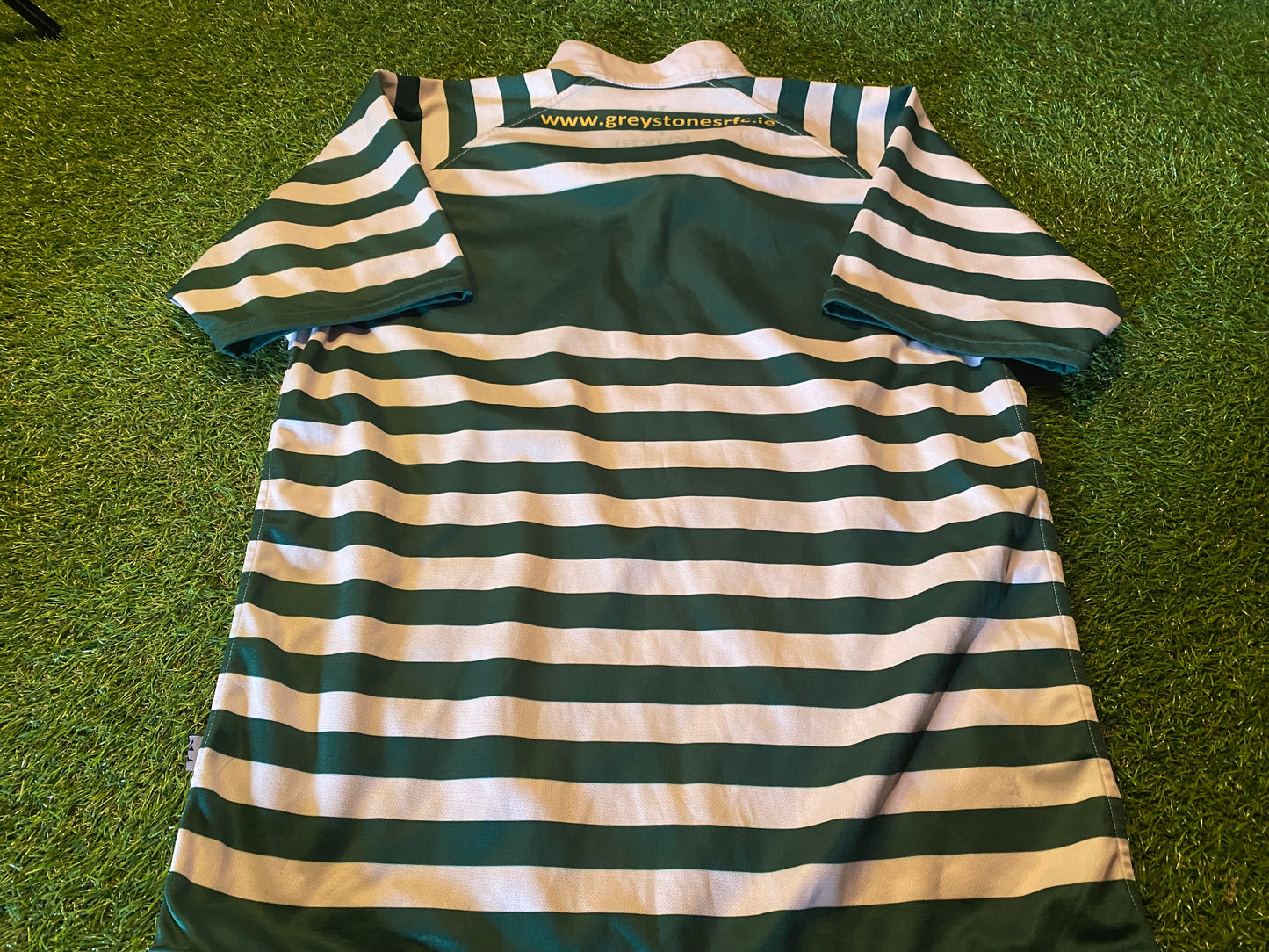 Greystones RFC Co Wicklow Ireland Irish Rugby Union Large Mans Vintage Home Jersey