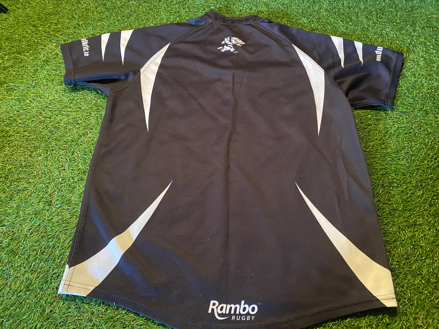 Dundalk RFC Eire Irish Ireland Rugby Union Medium Mans Vintage Home Jersey