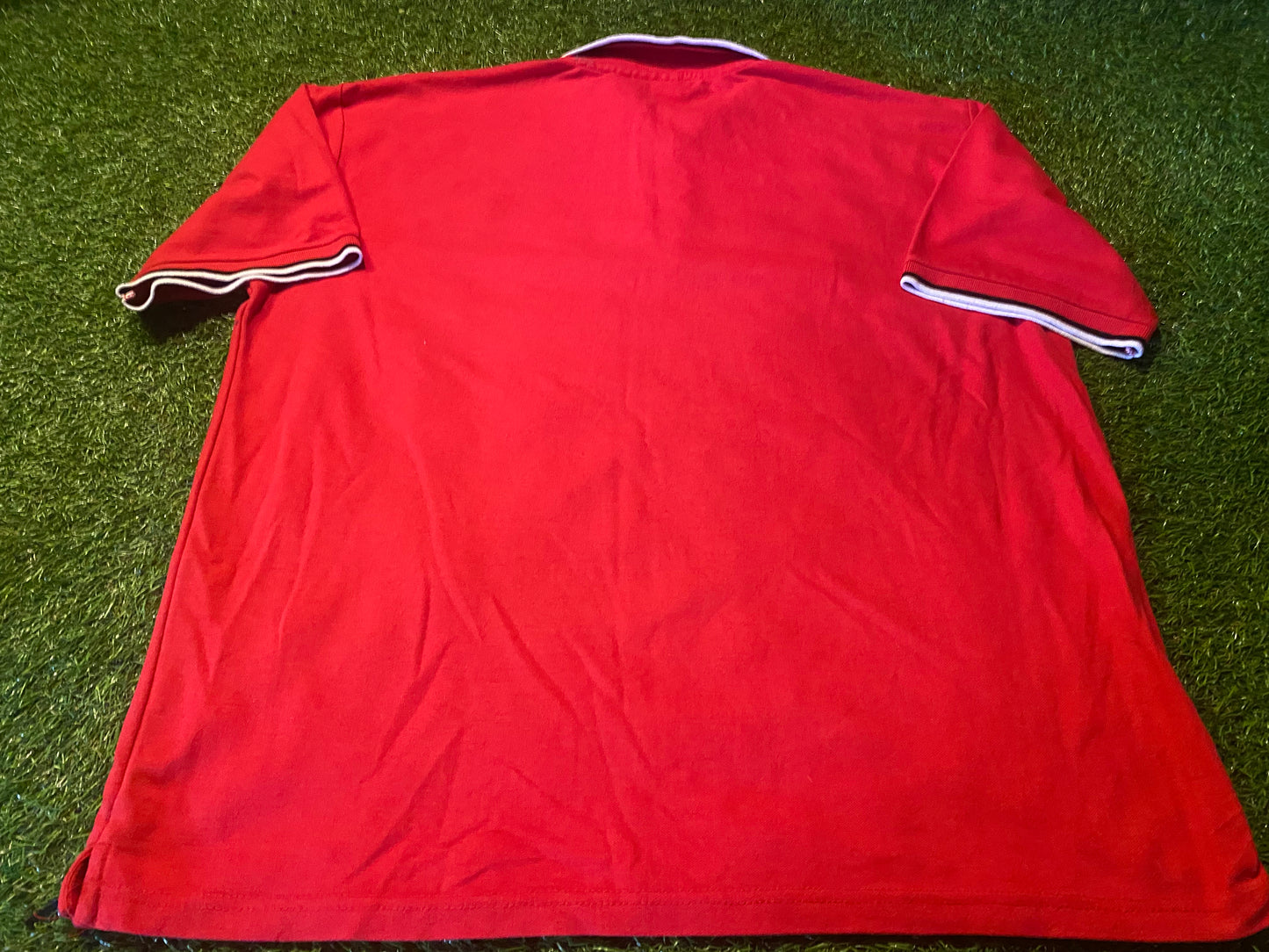 Liverpool FC England Football Soccer XXL 2XL Extra Large Mans LFC Made Polo Top