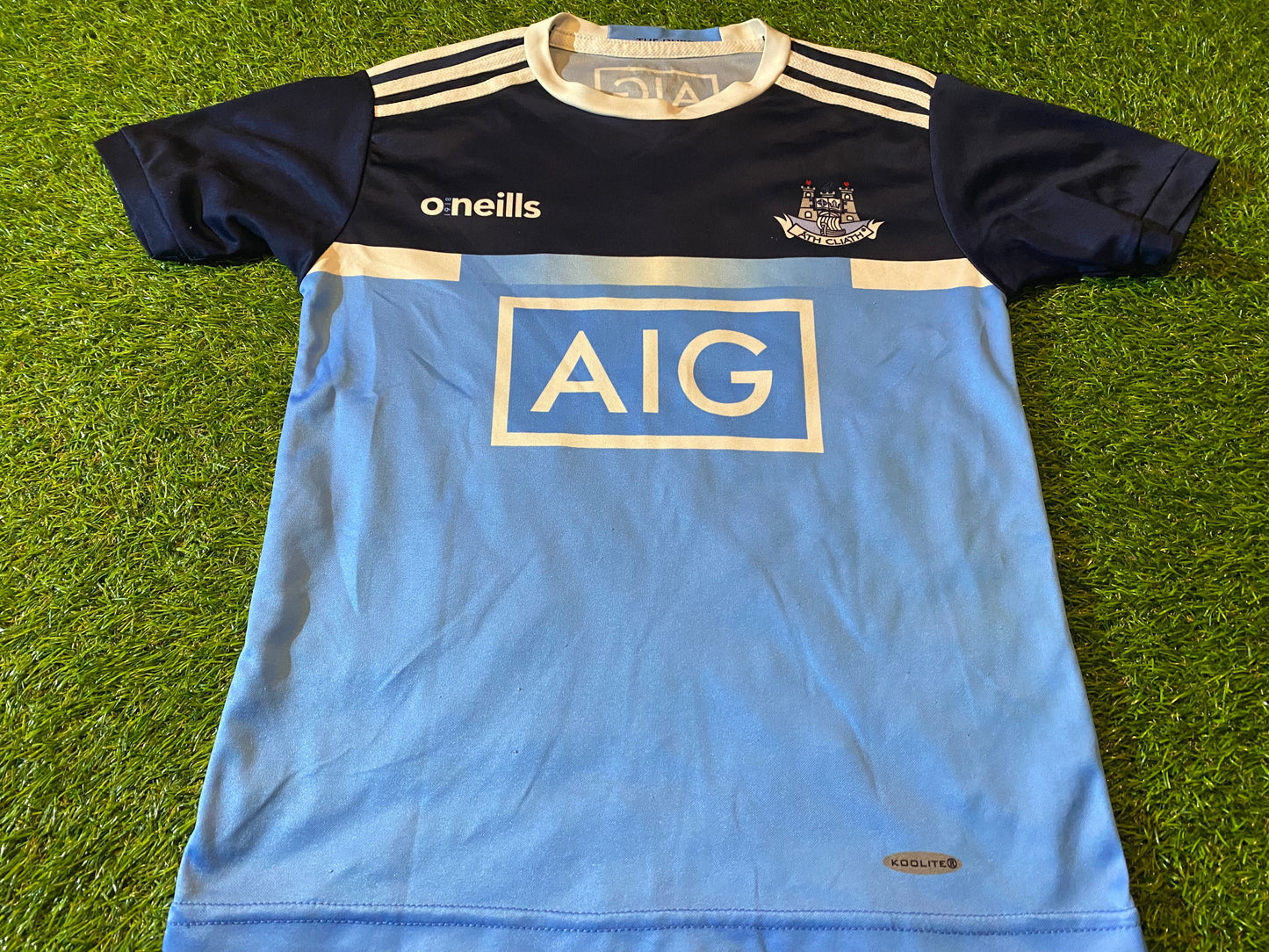 Co Dublin GAA Gaelic Football Ireland Irish Kids Large Boys / Girls 10-11 Year Old Jersey