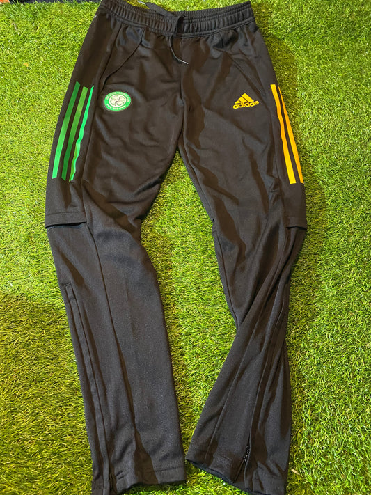 Celtic FC Scotland Football Youths / XS Mans Adidas Made Single Layered Tracksuit Bottoms