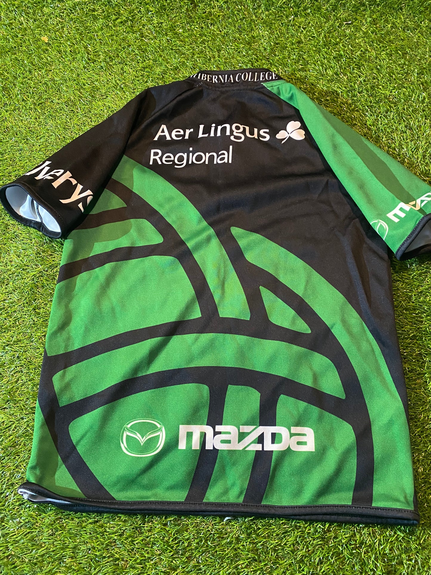 Connacht Eire Irish Ireland Rugby Union Football Large Boys 10-12 Year Old Home Jersey