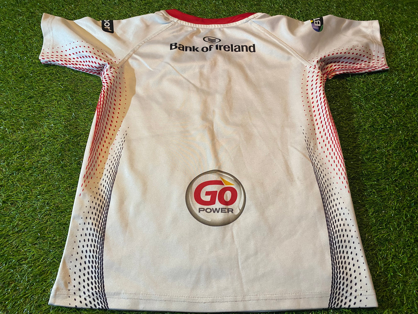 Ulster Northern Ireland Rugby Union Football Medium Boys 9-10 Year Old Kukri Home Jersey