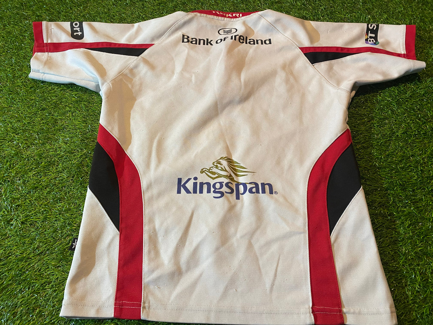 Ulster Northern Ireland Rugby Union Football Medium Boys 9-10 Year Old Kukri Jersey