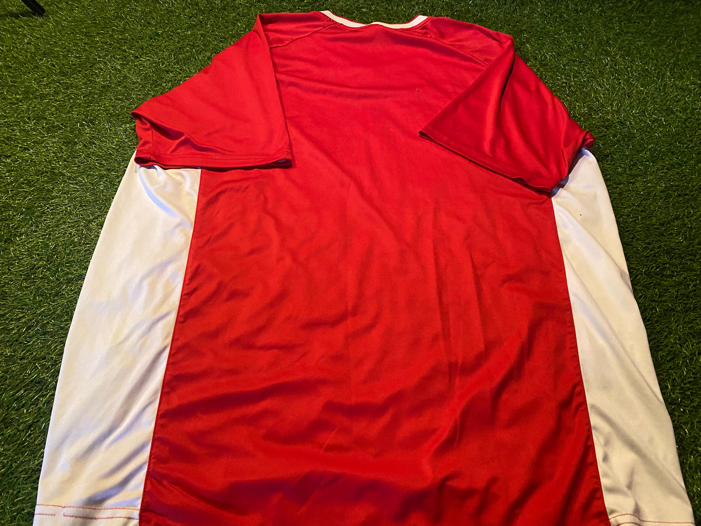 Liverpool FC Fun Football Soccer Big 3XL XXXL Mans Carling Sponsored LFC Jersey