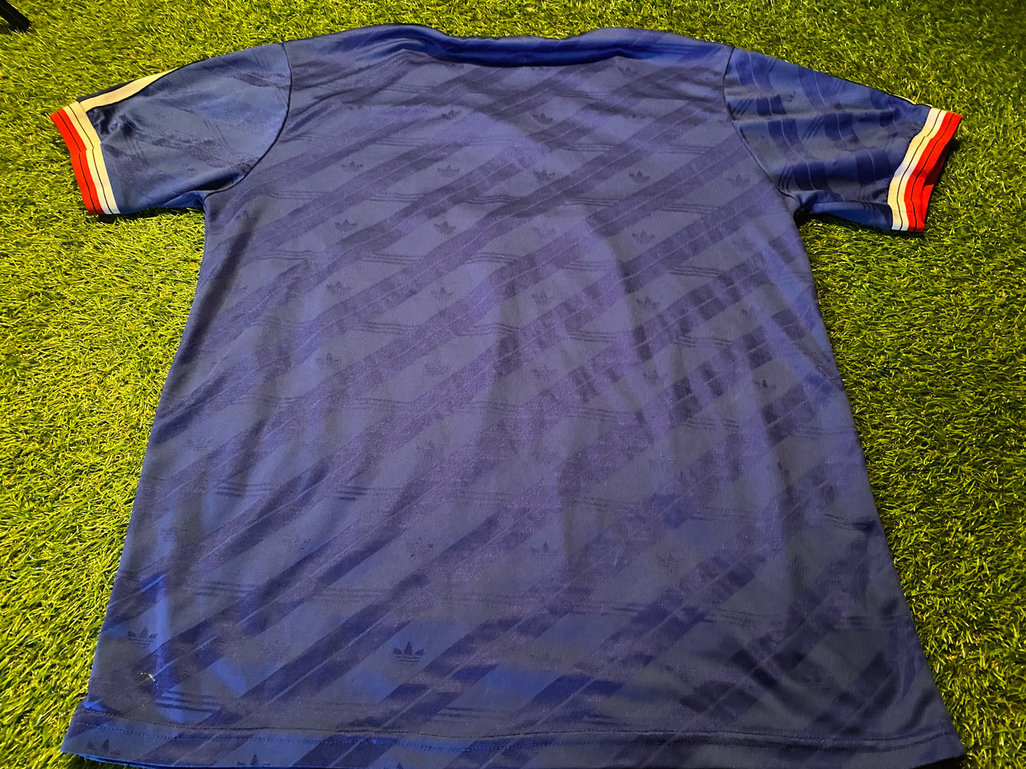 Manchester United England Football Soccer Medium Mans Vintage Retro 1982 Away Jersey