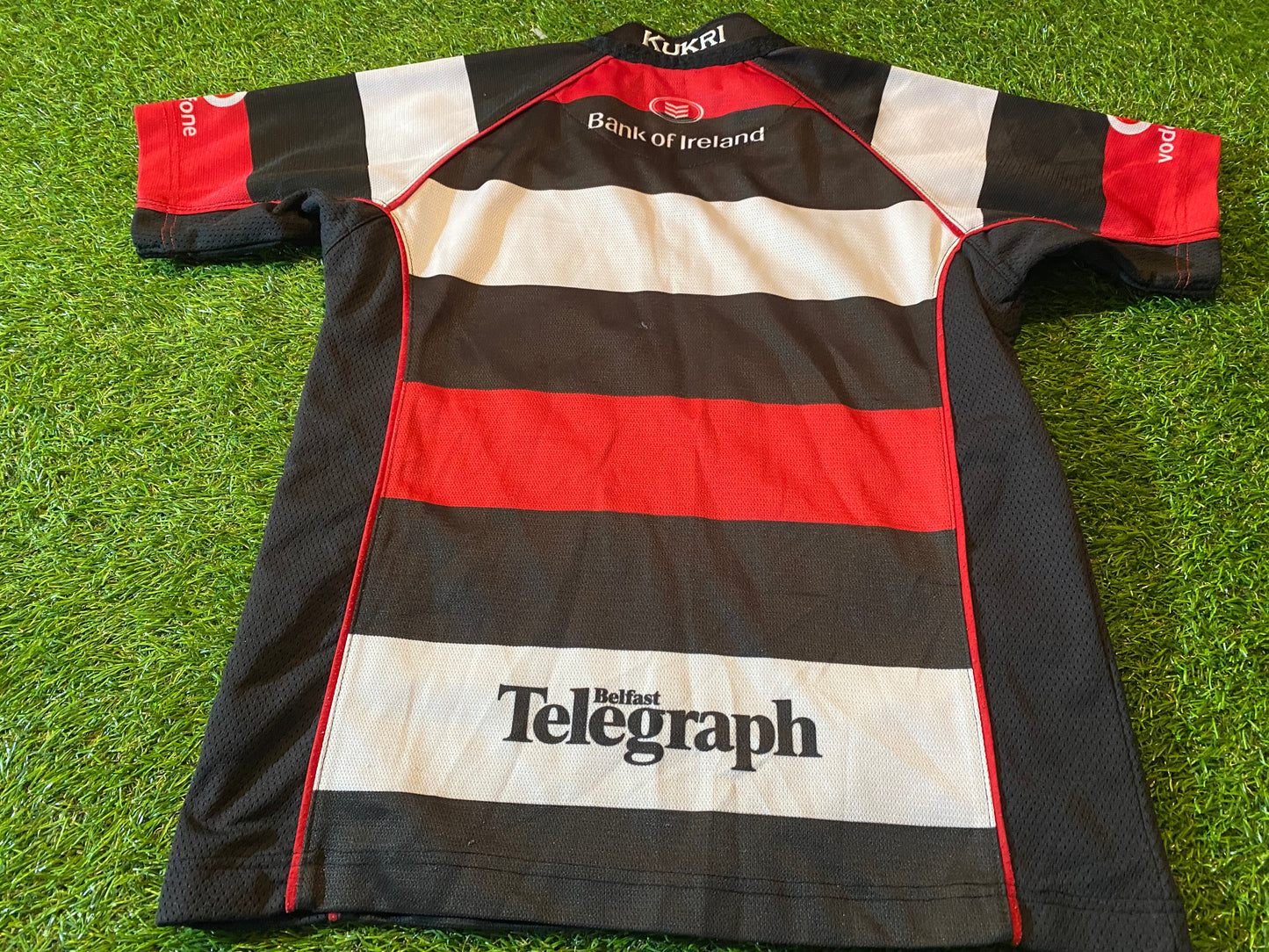 Ulster Northern Ireland Rugby Union Football Large Boys 10-12 Year Old Jersey
