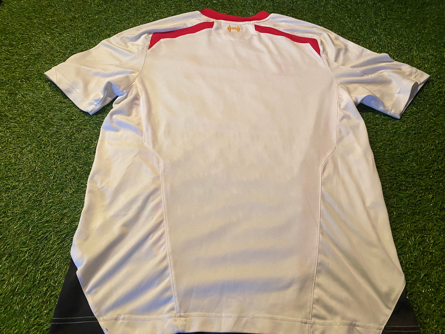 Liverpool FC England English Soccer Football Large Mans Warrior Made EPL Away Jersey