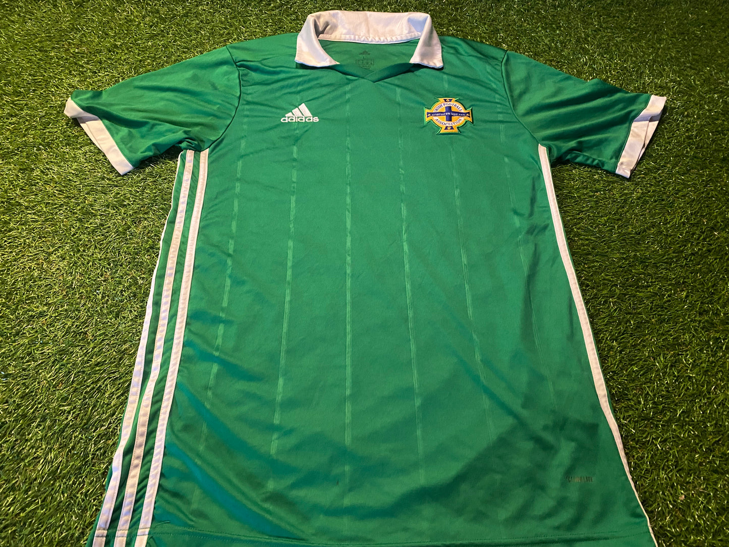Northern Ireland Football Ulster GAWA Large Mans Adidas Made Home Jersey