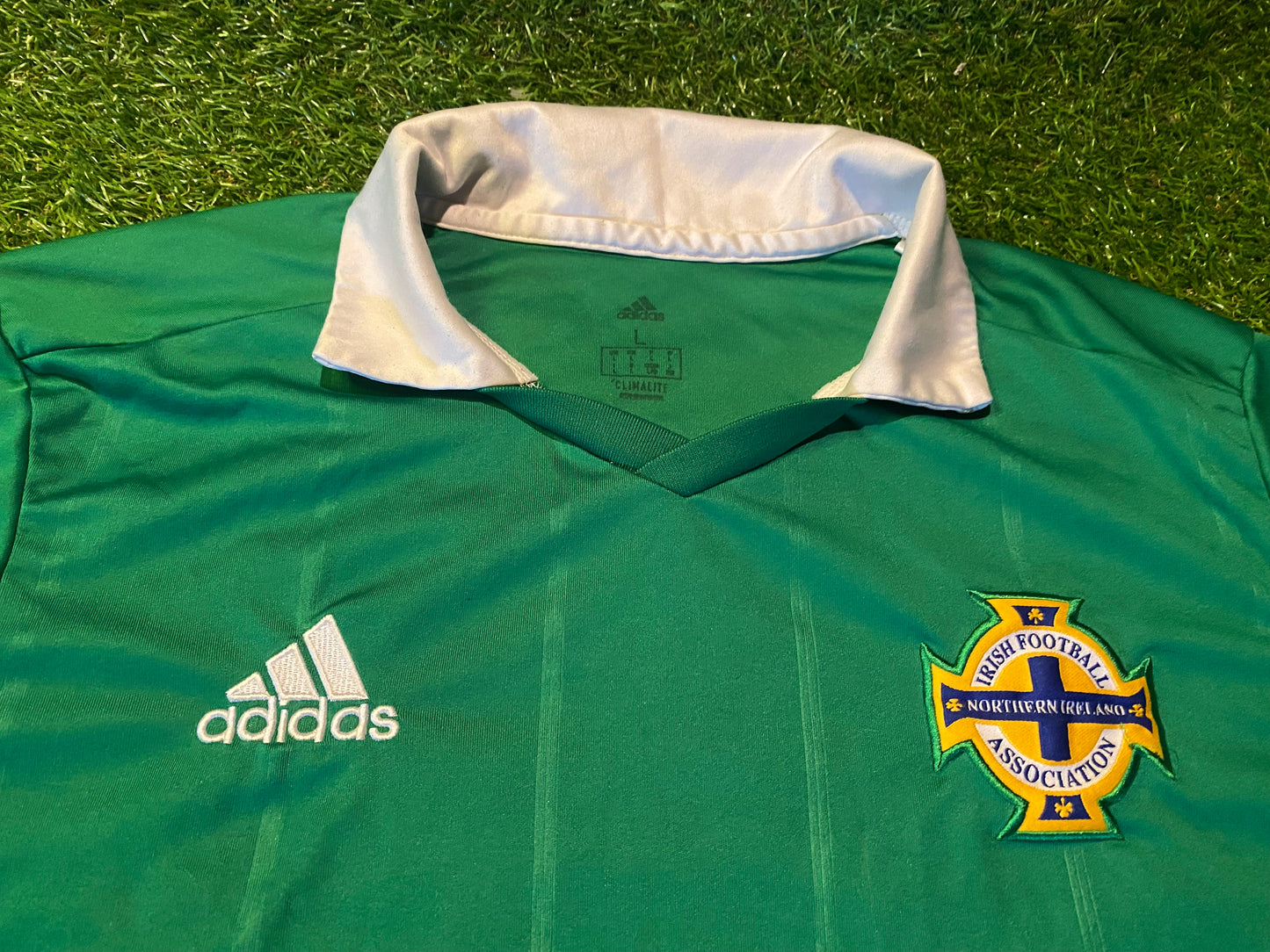 Northern Ireland Football Ulster GAWA Large Mans Adidas Made Home Jersey