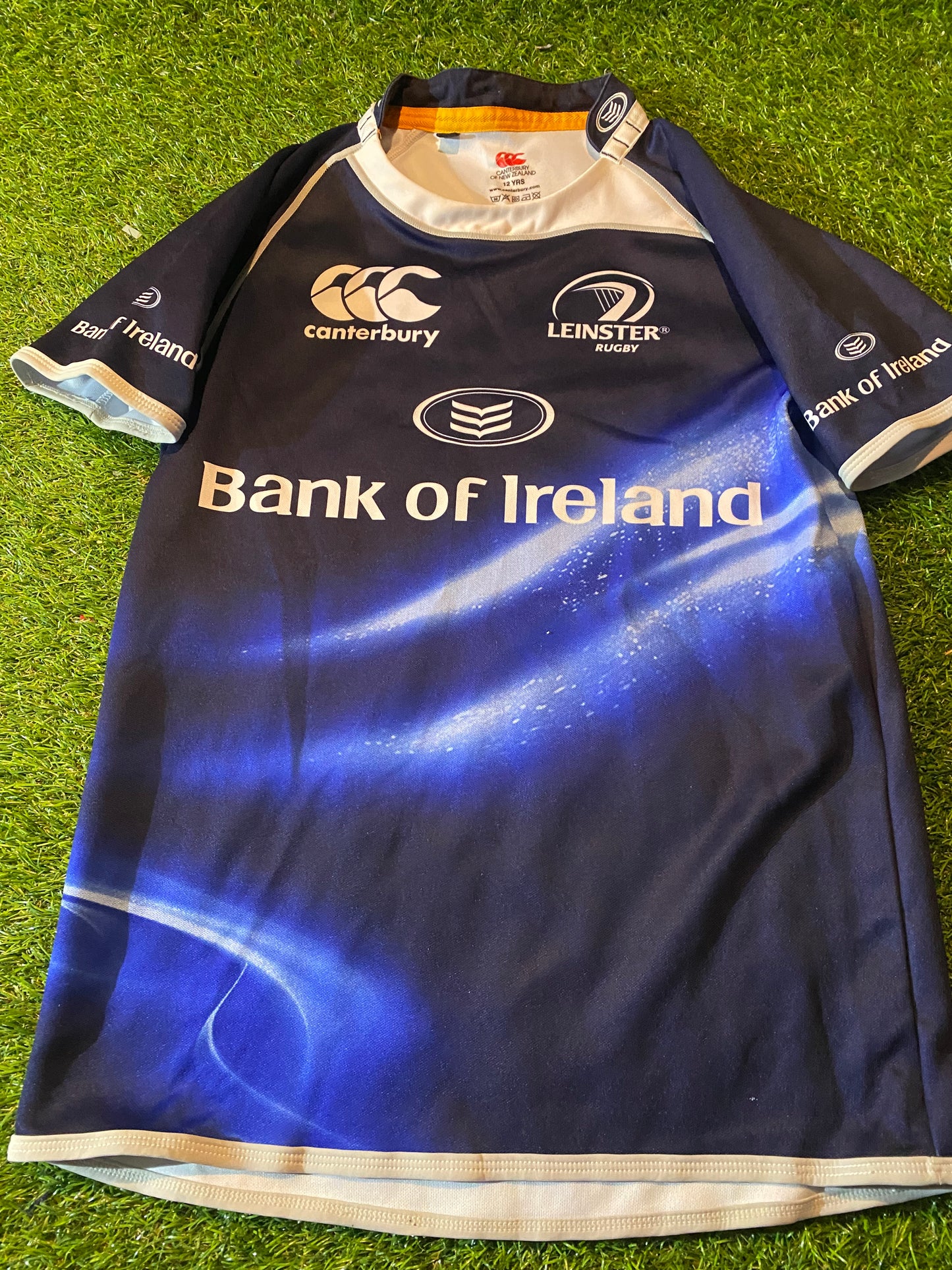 Leinster Eire Irish Ireland Rugby Union Football Large Boys 10-12 Year Old CCC Jersey