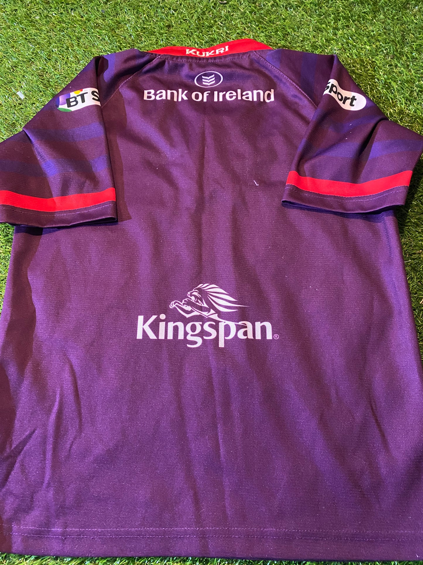 Ulster Northern Ireland Rugby Union Football Large Boys 10-12 Year Old Jersey
