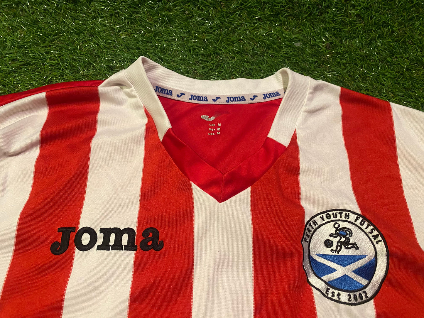 Perth FC Scotland Scottish Soccer Football Medium Mans Match Worn No2 Jersey