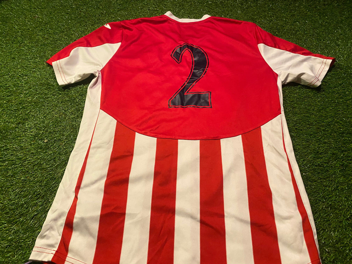 Perth FC Scotland Scottish Soccer Football Medium Mans Match Worn No2 Jersey