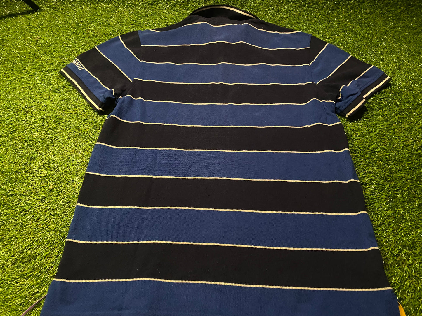 Leinster Eire Irish Ireland Rugby Union Football Large Mans CCC Made Vintage Polo Jersey