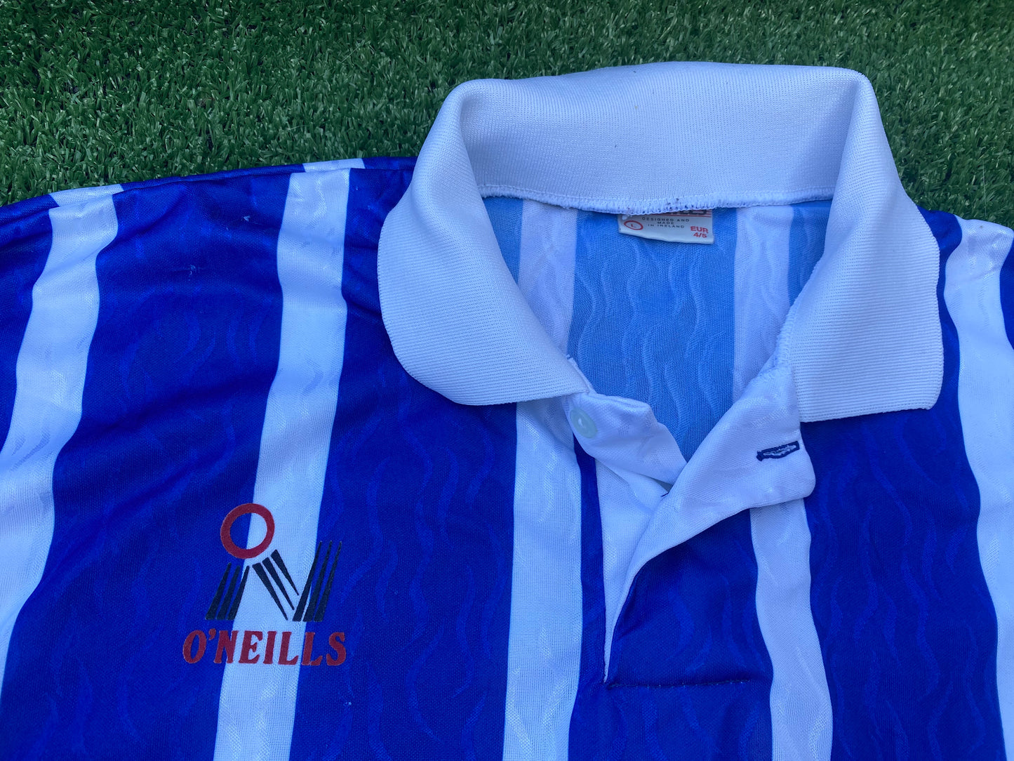 Oneills of Dublin Ireland Eire Irish GAA Gaelic Football Hurling Large Mans Vintage no10 Jersey