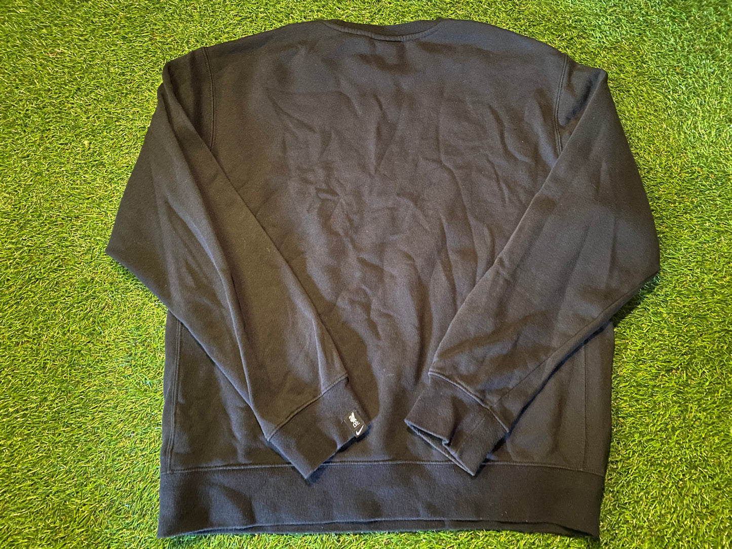 Liverpool FC England Football Medium Mans Rare Nike Black Label YNWA Sweater