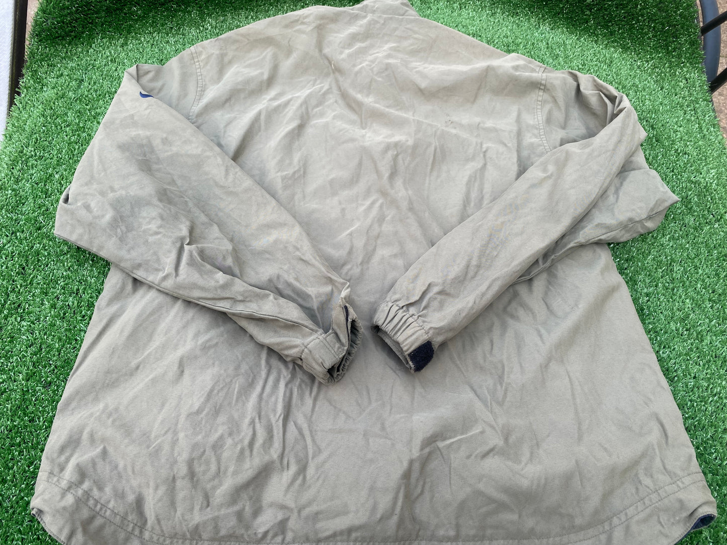 Nike Made Rare Vintage Medium Mans 1/4 Zip Up Breathable Lined Golf Top / Jacket