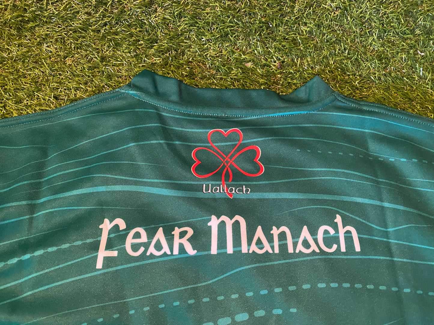 Co Fermanagh GAA Gaelic Football Irish Hurling Ireland XL/Large mans Tight Fit Jersey