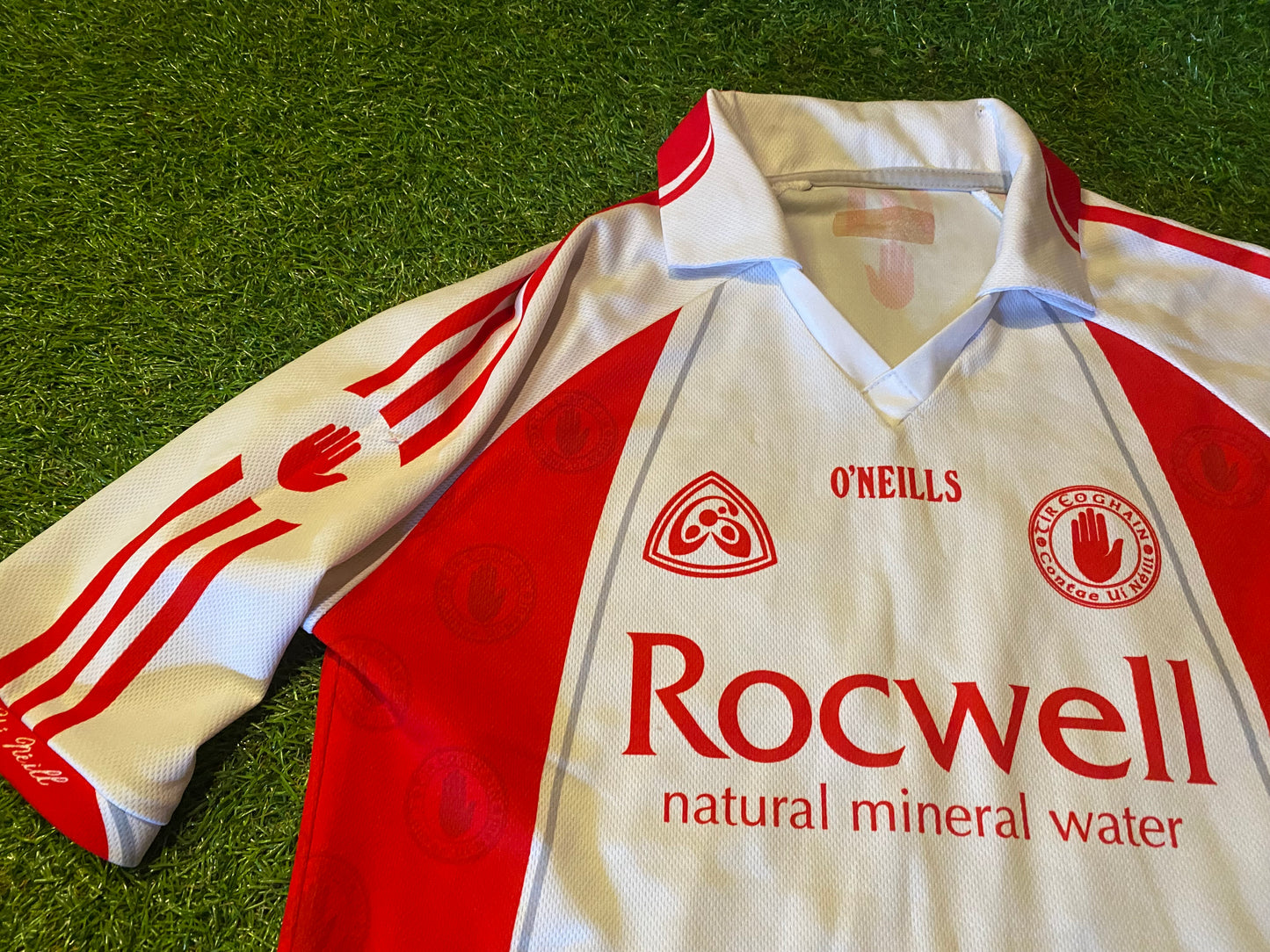 Co Tyrone GAA Gaelic Football Eire Irish Ireland Small to Medium Mans Jersey
