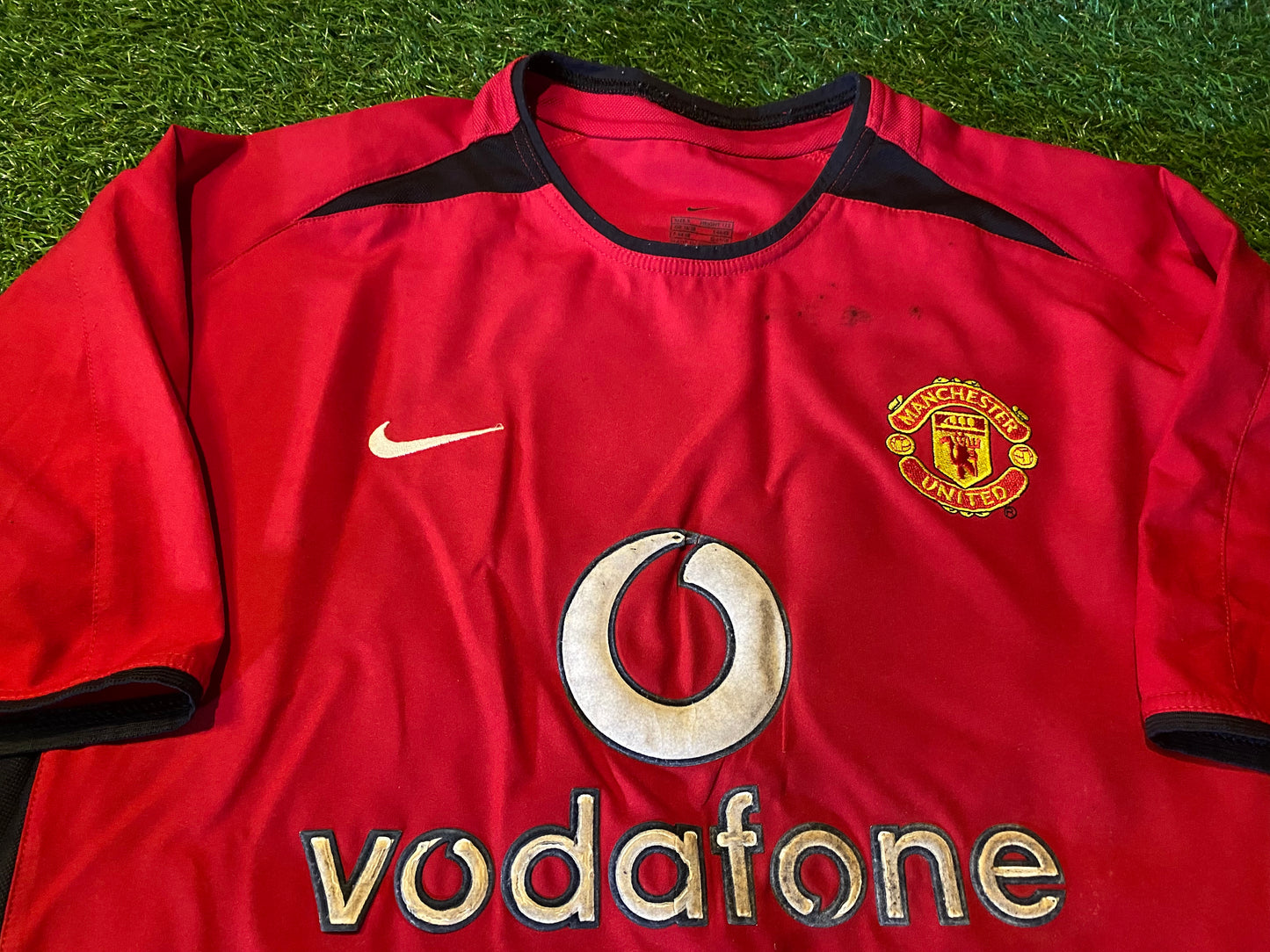 Manchester United England Football Small Mans Vintage Roy Keane no16 Nike Home Jersey